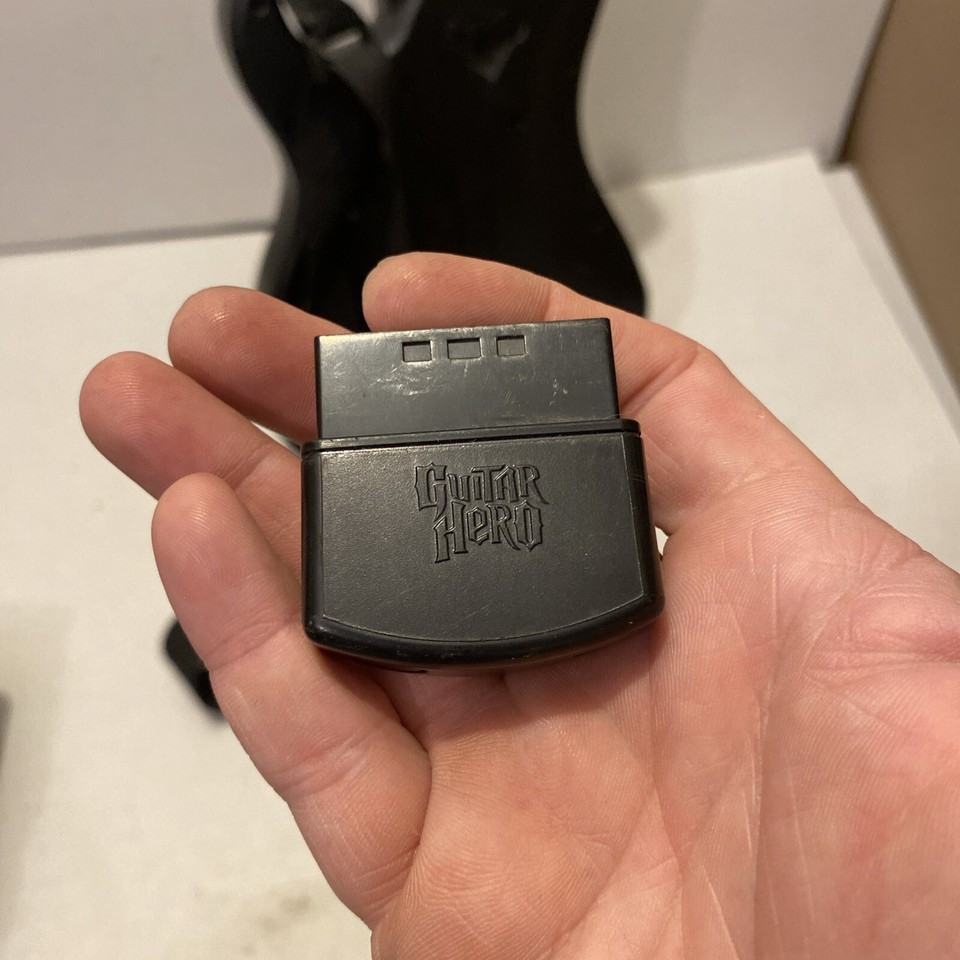 Kramer Guitar Hero Striker Red Octane Wireless PS2 With Dongle eBay