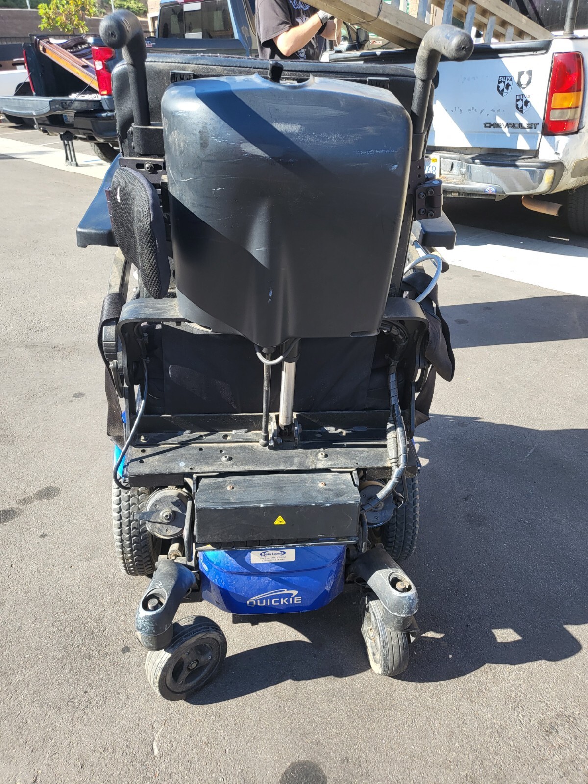 Quickie QM710 Power Wheelchair Black eBay