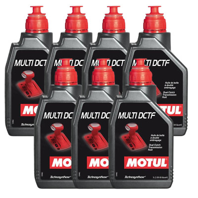 Motul Multi DCTF Dual Clutch Synthetic Transmission Fluid 1L 109464 7 Pack
