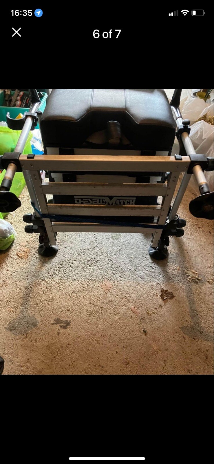 fishing seat box eBay