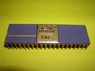 National Semiconductor INS8900D (INS8900) CPU Engineering Sample (PACE)