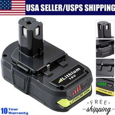 For RYOBI P108 18V One Plus High Capacity Battery Lithium-Ion Battery P105 P102