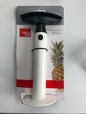 Vacu Vin Pineapple Slicer Black Color Ananasschneider Schwartz Brand New