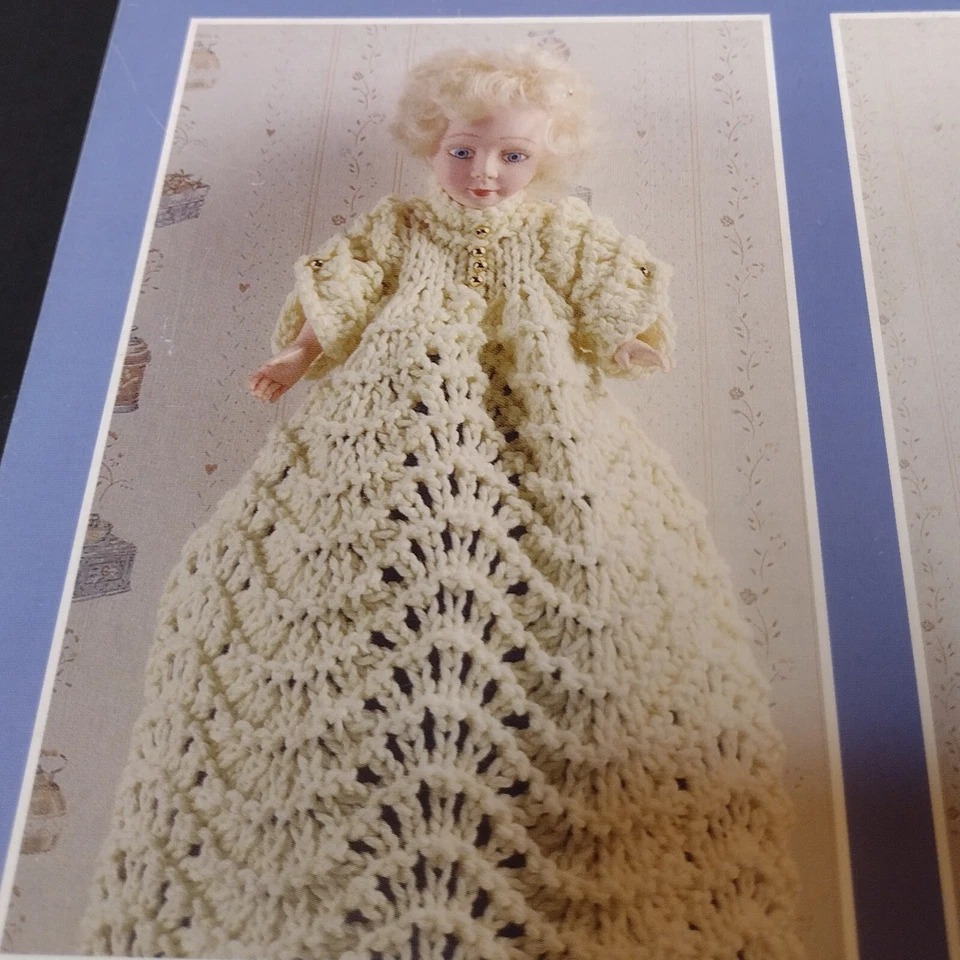 Knit Bag Ladies 5 Designs For Knitted Storage Dolls VTG 2002 Annie's Attic Rare - Image 4 of 4