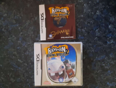 RAYMAN raving Rabbits 2 Nintendo DS