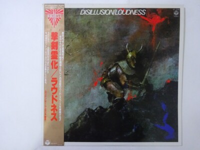 Loudness Disillusion Columbia AF-7246 Japan  VINYL LP OBI