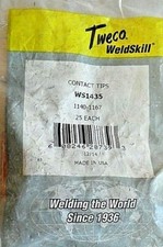 TWECO 1140-1167 .035 CONTACT TIP LOT OF 100