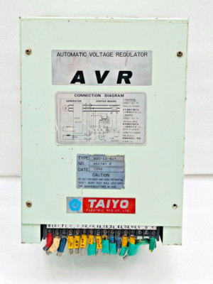 Taiyo Electric ASC-12-4Z3 Automatic Voltage Regulator Used Fast Shipping