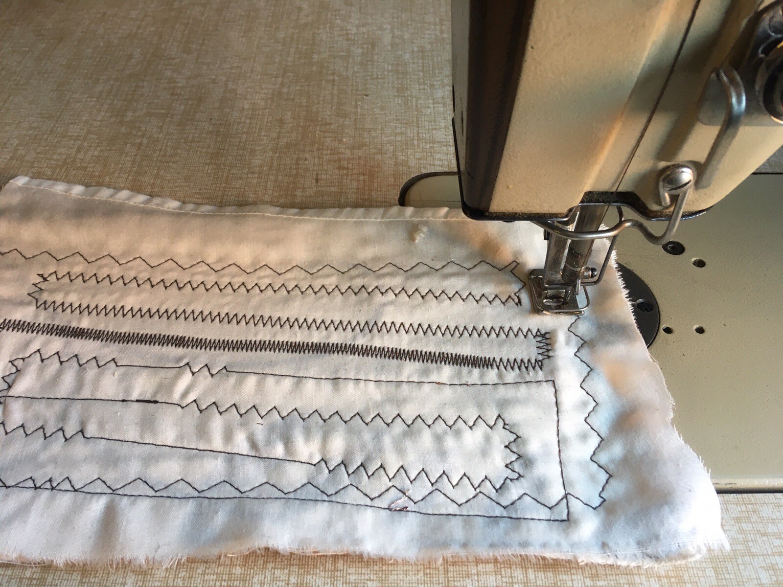 Pfaff Three Step ZigZag Industrial Sewing Machine eBay