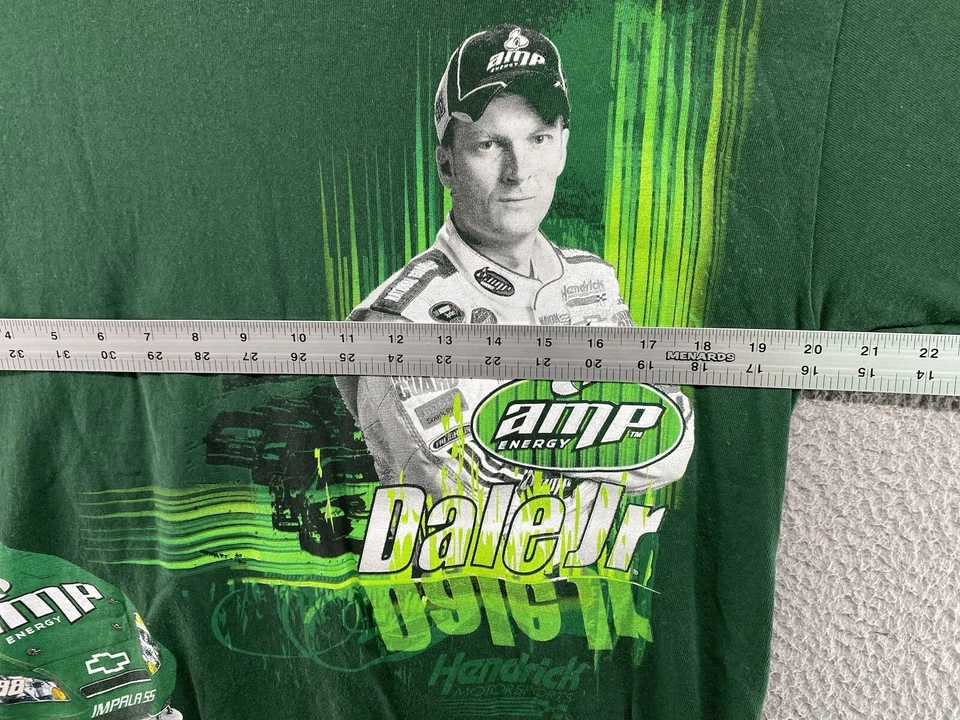 Camisa verde vintage Y2K Dale Earnhardt Winners Circle Amp en Nascar para hombre talla L Foto 4 de 4