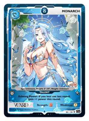 Sleeved VCard Talents (Holo Included) | Rising Stars  - Read Description!
