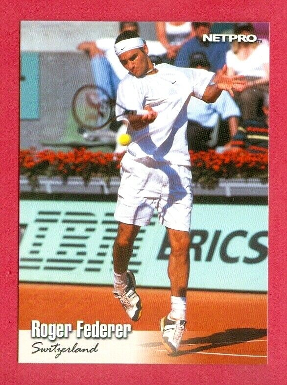 2003 NETPRO (TENNIS) Roger Federer SWITZERLAND ROOKIE/RC