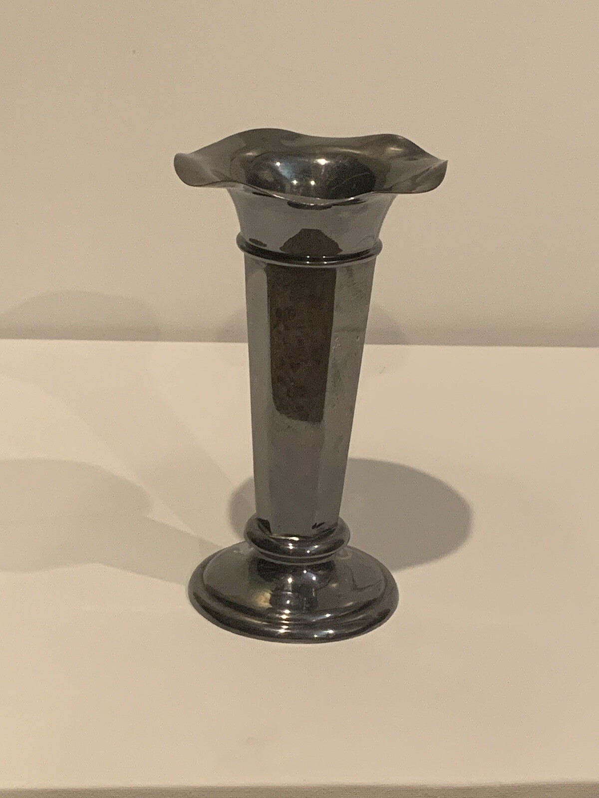 1911 Trumpet Vase Elkington Plate A.T. Wiley Co. Limited Montreal