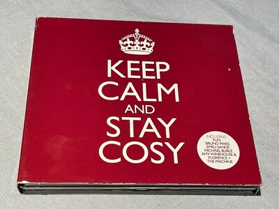 Keep Calm & Stay Cosy - 3 CD's Album Digipak - 57 Great Tracks - 2012 Sony Music