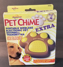 Lentek Pet Paw Transmitter for Cordless Pet Chime System, Add-on Unit
