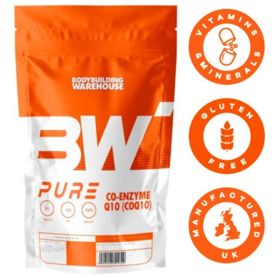 Pure Co Enzyme Q10 (CoQ10) 100mg Antioxidant Heart Energy 60 90 120 180 Caps