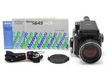 N MINT MAMIYA M645 1000S Camera Prism Finder Sekor C 80mm f1.9 Lens From JAPAN