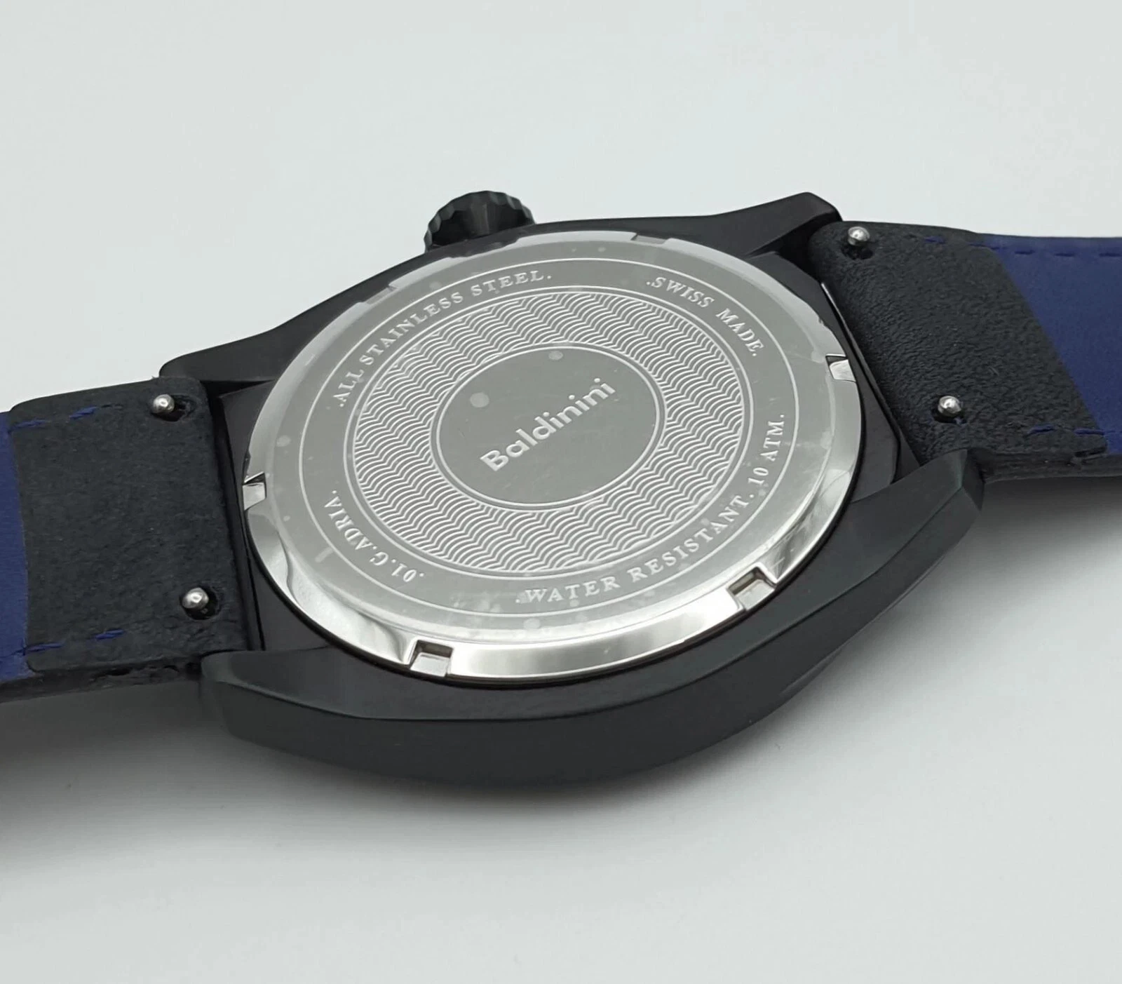 Baldinini Adria SWISS Made Quartz Men's Wristwatch Bioplastic Polymer w/ Box image 12