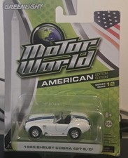 Greenlight Motor World 1:64 Shelby Cobra 427 S/C