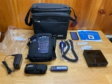 Viavi JDSU OLP-82P Power Meter & Microscope; P5000i Probe; FFL-050 VFL