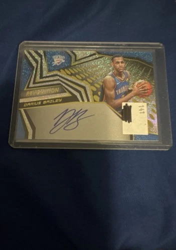 2019-20 Panini Revolution - Rookie Autographs Darius Bazley #RA-DBZ (AU, RC)