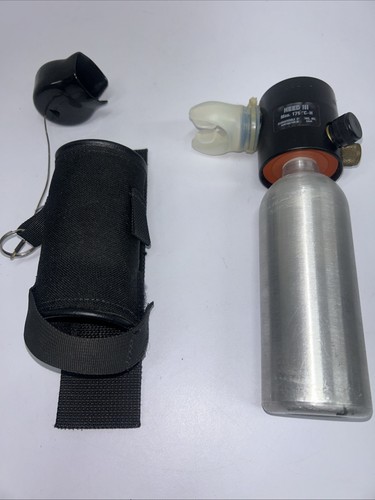 EMPTY - Heed 3 Personal Scuba Tank And Carry Case Untested AS-IS