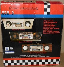 Custom Autosound Mfg. Pontiac 64-67 Gto Cassette Tape Radio Mint In Box Custom Autosound Mfg. Pontiac 64-67 Gto Cassette Tape Radio Mint In Box