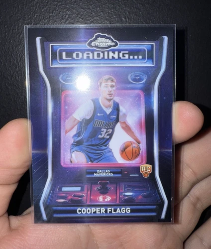 2025 Topps Chrome Cooper Flagg Base (RAW)
