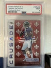 2018 Panin Rookies & Stars Lamar Jackson Crusade Red Rookie #/99 PSA 9 (MINT)