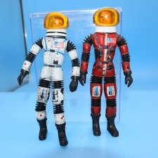 Mattel 1966 Major Matt Mason Man in Space Figure  Sgt Storm with Helmets VG 