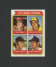 1974 Topps Rookie Pitchers #599 Dave Freisleben San Diego Large Version ~~ Nice
