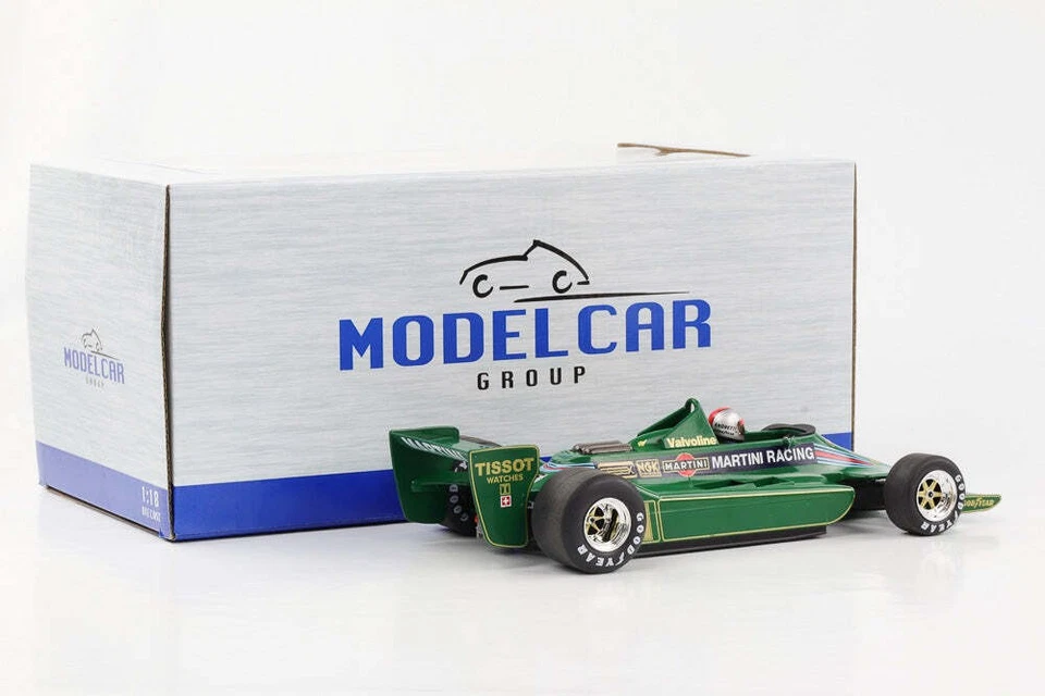 1:18 F1 Lotus Ford Cosworth V8 79 Gp Argentina #1 Figurina Andretti Martini 1979 - Immagine 2 di 3