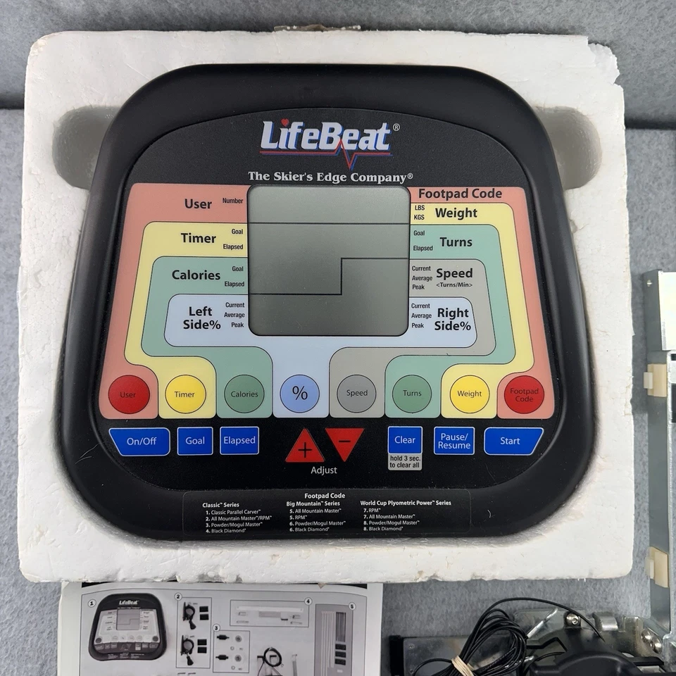 Kit de pantalla de visualización LifeBeat serie Big Mountain Skiers Edge S4 LEER Foto 2 de 4