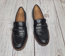 Madewell Corinne Women's Black Platform Lugsole Loafers Size 5