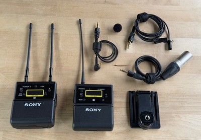Sony UWP-D21 Wireless Lavalier Mic Set w/ Nanuk 905 Case - Tested