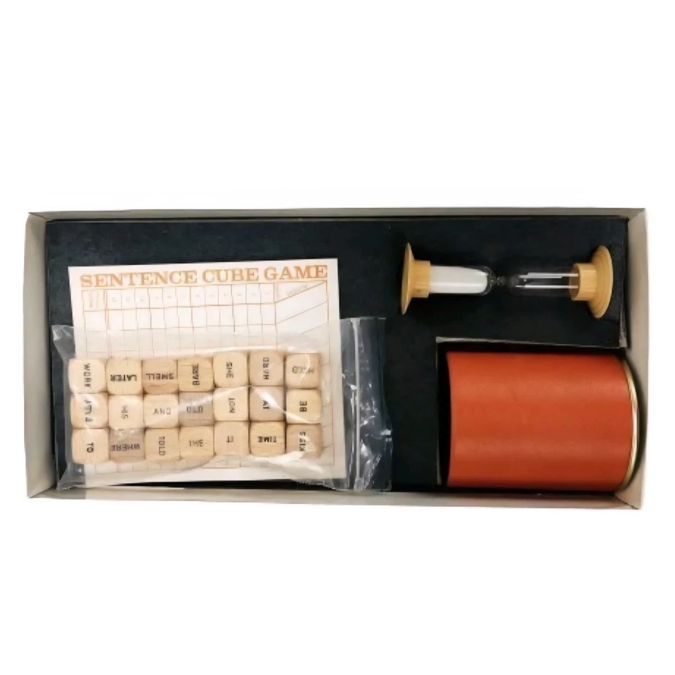 Vtg. 1971 Scrabble Sentence Cube Game-Complete - Image 4 of 4