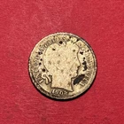 (1) Beautiful Antique 1908-S Barber Dime AG-ALMOST GOOD FILLER