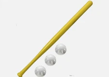 Official Baseball Wiffle®  3Balls and 1 Bat