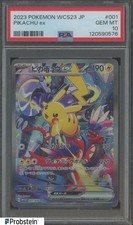Pikachu Ex 001/030 Wcs23: 2023 World Championships Yokohama Deck