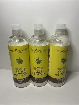3x Shea Moisture Calm & Comfort Body Lotion  All Skin Types 13 Oz. (384 mL) 