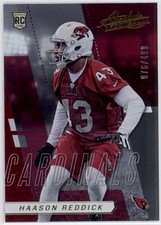 2017 Haason Reddick Absolute     RC 76/499    #198 (F1112) $6 MAX SHIP