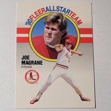 1990 Fleer All Star Team Baseball Card #5 Joe Magrane Saint Louis Cardinals MLB