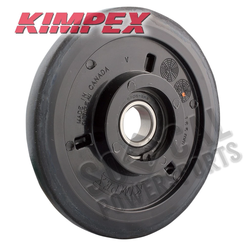 Rueda loca Kimpex - 165 mm x 1 pulgada - negra para 2003-2004 Ski-Doo Legend V-1000 Sport Foto 2 de 4