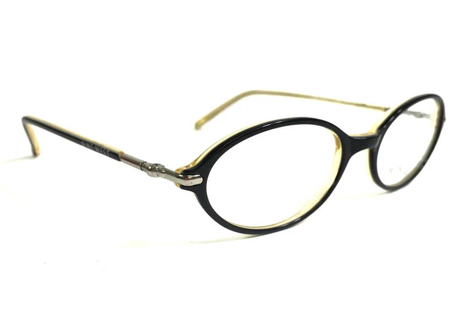 Nine West Petite Eyeglasses Frames 3WI SWT Black Yellow Oval Full Rim 45-18-130 - Image 2 of 4