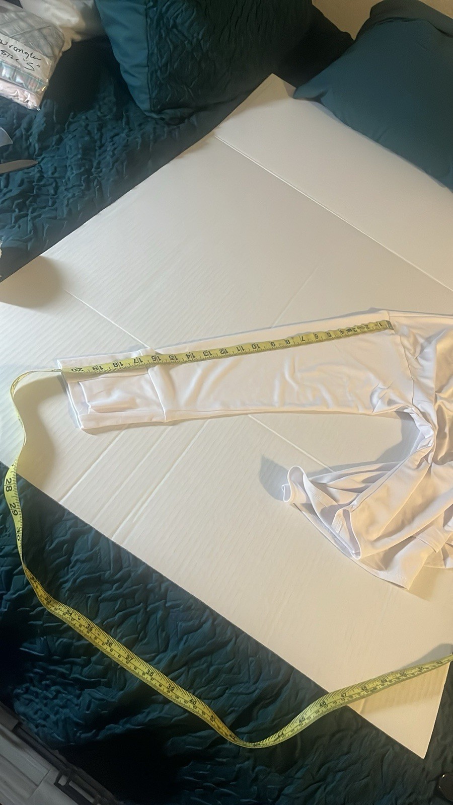 Fabletics White Pull Over Top Size Small - image 9