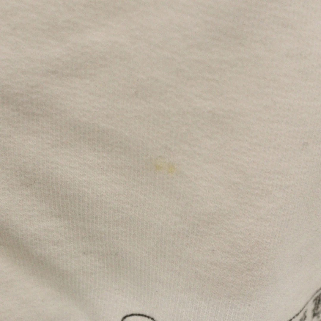 Felpa con cappuccio CHROME HEARTS SWTSHRT HD zip posteriore arco stampa logo usata a512