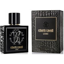 Image of ROBERTO CAVALLI UOMO FOR HIM 100ML EDT SPRAY | NEW & SEALED | FREE P&P | UK