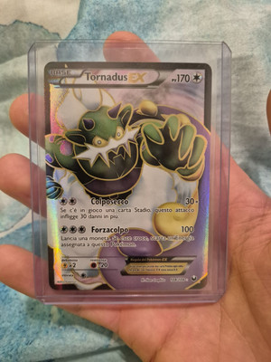 Pokemon - Full Art Tornadus EX #108/108 - Dark Explorers 2012 - It - NM