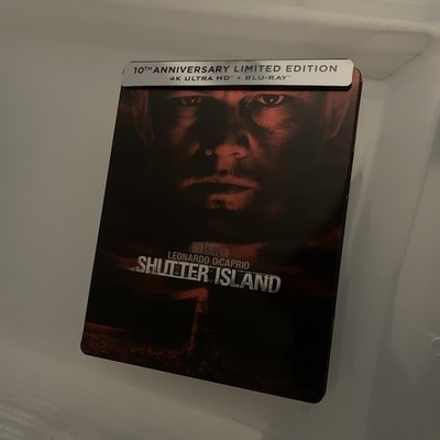 SHUTTER ISLAND 4K UHD+Blu-ray 10th Anniversary Limited Edition STEELBOOK OOP