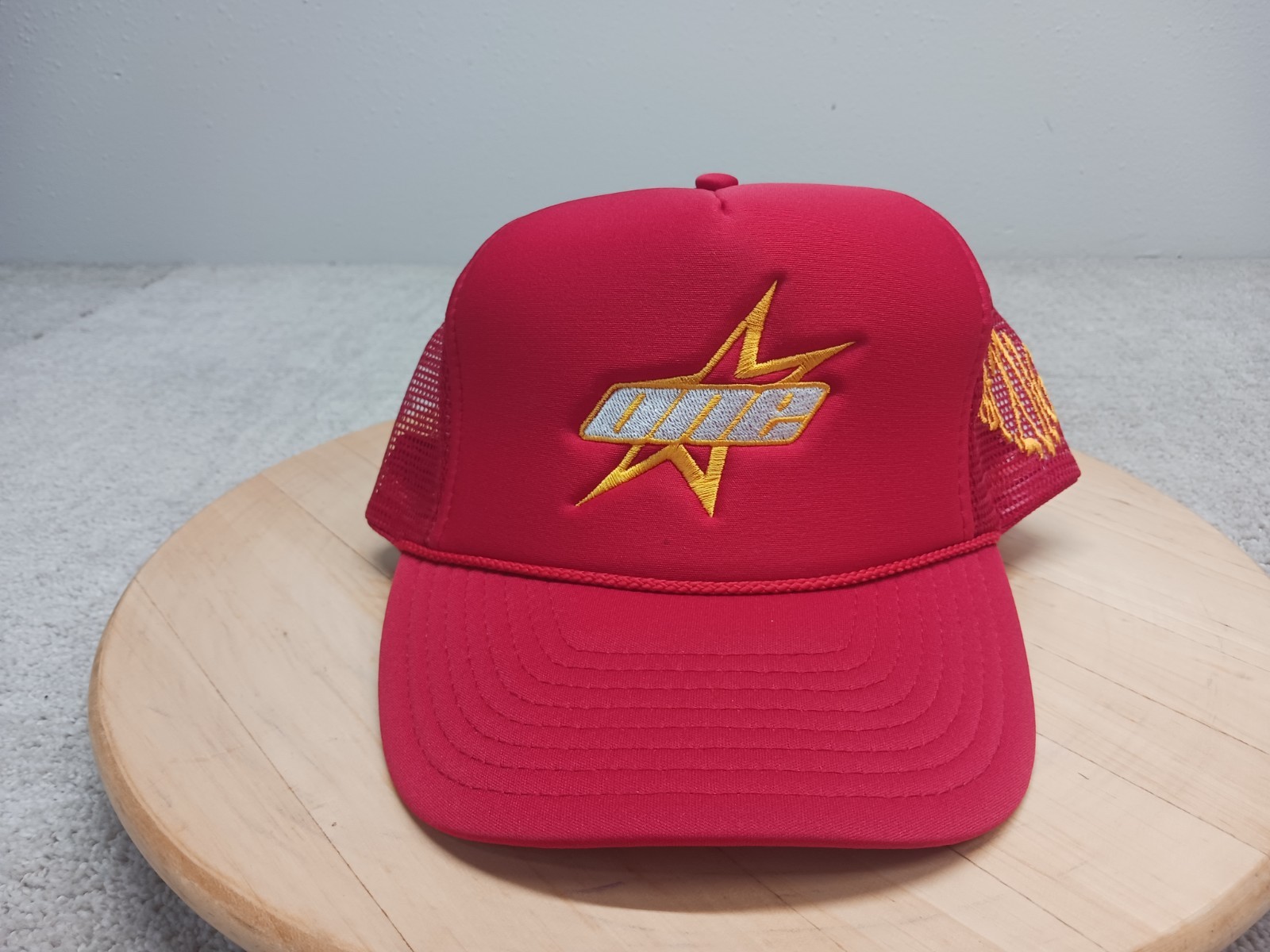 One Star Est 2016 Trucker Adjustable Red